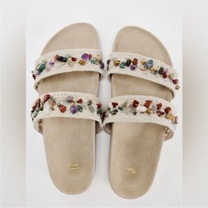 Zara - Flat Strappy Sandals